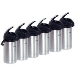 BUNN® BUNN 3L Stainless Steel Coffee Airpot - Case Of 6