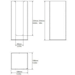 Coffee Lid Holder (4 X 4 X 10) -Coffee Machine Shop EPBB5000392 2