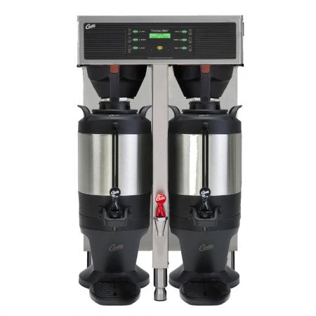 G3 Twin 1.5 Gallon Coffee Brewer, 3 PH W/ Transformer & Basket Locks 1 G3 Twin 1.5 Gallon Coffee Brewer, 3 PH W/ Transformer & Basket Locks