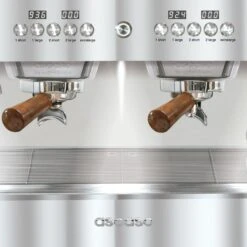 Ascaso Barista T Plus, Automatic 2 Group Espresso Machine, With Thermodynamic Technology (Inox) 6 Ascaso Barista T Plus, Automatic 2 Group Espresso Machine, With Thermodynamic Technology (Inox) -Coffee Machine Shop barista t 2gr inox detail