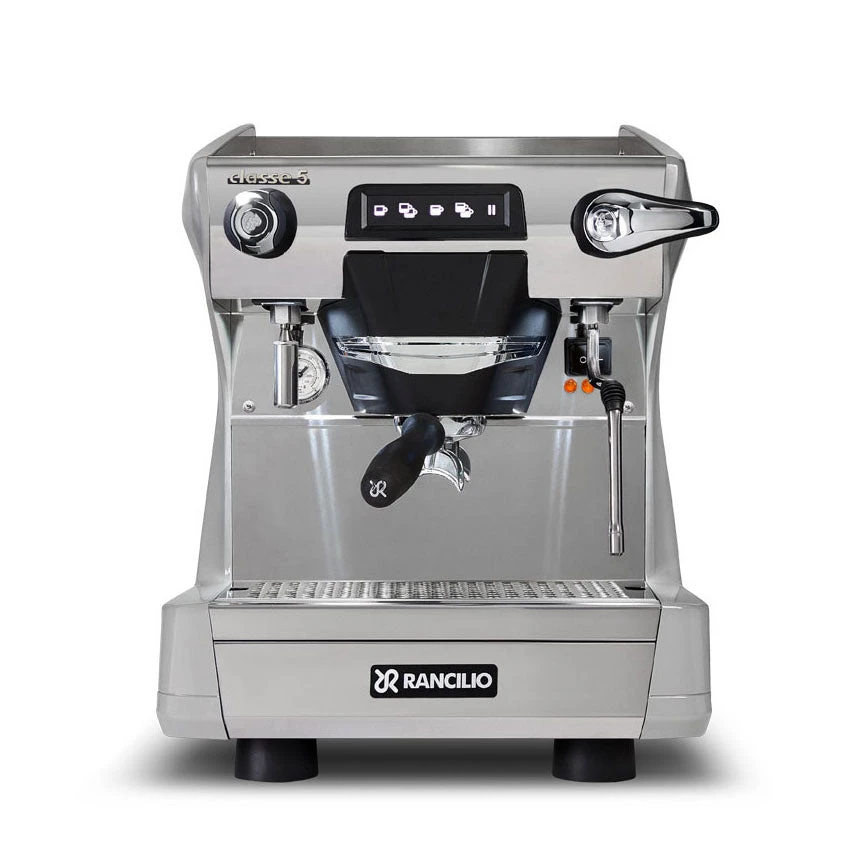 Rancilio Classe 5 USB 1 Group Volumetric Espresso Machine - Grey 1 Rancilio Classe 5 USB 1 Group Volumetric Espresso Machine - Grey