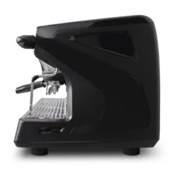 Rancilio Classe 7 USB 3 Group Volumetric Espresso Machine - Anthracite Black -Coffee Machine Shop cla7usb 3gr blk sider