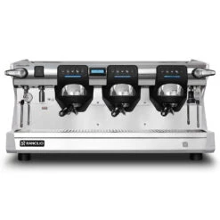 Rancilio Classe 7 USB 3 Group Volumetric Espresso Machine - Ice White