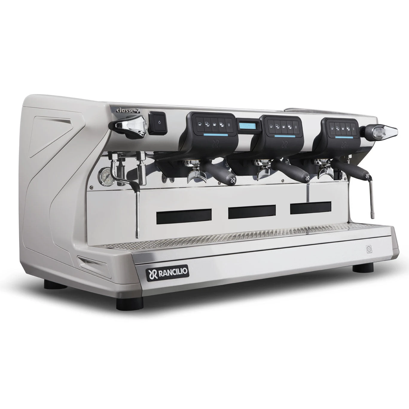 Rancilio Classe 7 USB Tall 3 Group Volumetric Espresso Machine - Grey 2 Rancilio Classe 7 USB Tall 3 Group Volumetric Espresso Machine - Grey - Image 2