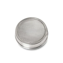 Stainless Steel Mesh Top Spice Shaker - 10oz -Coffee Machine Shop dredger 4