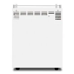 Ascaso Steel DUO Programmable Espresso Machine W/PID Controller, Dual Thermoblock, 120V (White) -Coffee Machine Shop duo white back