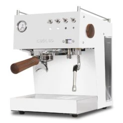 Ascaso Steel DUO Programmable Espresso Machine W/PID Controller, Dual Thermoblock, 120V (White) -Coffee Machine Shop duo white xfrt