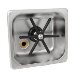 Flush Mount Bar & Cafe Rinser NSF Approved - 6" X 6" -Coffee Machine Shop eppr662 2 5c413cb6 0cac 4c76 b6f4 ea9f90d285be