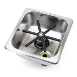 Flush Mount Bar & Cafe Rinser NSF Approved - 6" X 6"