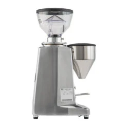 La Marzocco Lux D Espresso Grinder - Polished Aluminum -Coffee Machine Shop lux d aluminum lside