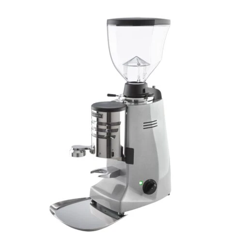 Mazzer Major V Manual Doser Commercial Espresso Grinder - Silver 6 Mazzer Major V Manual Doser Commercial Espresso Grinder - Silver -Coffee Machine Shop majorv a silver qtrfront