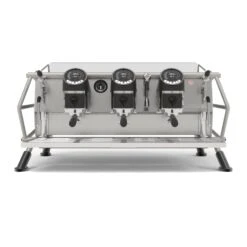 Sanremo Café Racer Naked 3 Group Volumetric Espresso Machine - Steel/Black