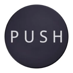 Push Tamp - Black 5 Push Tamp - Black -Coffee Machine Shop negative black