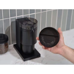 Opus Conical Burr Coffee Grinder - Black -Coffee Machine Shop opus grinder black life5