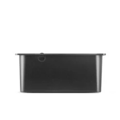 Barista Basics Knockbox Open Bottom (6" X 10" X 5") -Coffee Machine Shop rectangle knock box straight