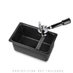 Barista Basics Knockbox (6" X 10" X 5") 8 Barista Basics Knockbox (6" X 10" X 5") -Coffee Machine Shop rectangle knock box with porta a4a18fbb 2347 447b 8c9f 2323af792b5c