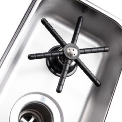 Flush Mount Bar & Cafe Rinser NSF Approved - 6" X 10" -Coffee Machine Shop rinser sink quarter