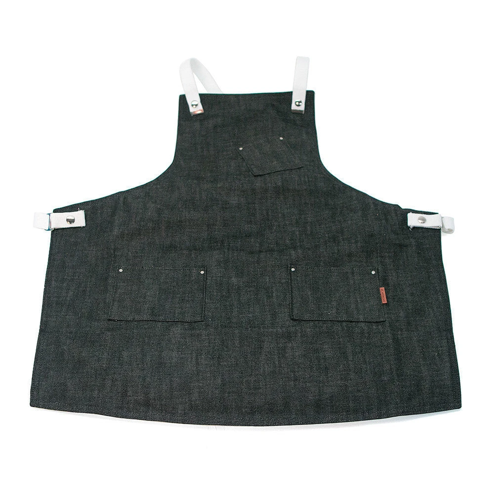 Machinist Apron - Denim Blue 1 Machinist Apron - Denim Blue