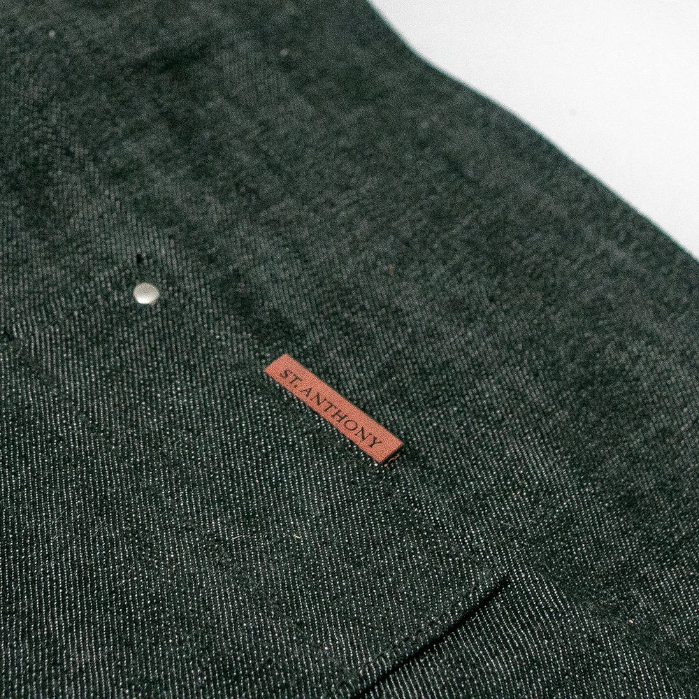 Machinist Apron - Denim Blue 4 Machinist Apron - Denim Blue - Image 4