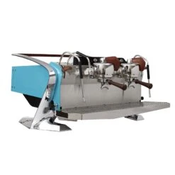 Slayer Steam LP 2 Group Volumetric Espresso Machine - Turquoise Blue -Coffee Machine Shop steam lpx turq qrtfront 406ef489 fb02 45ba 828b 0e327ef3bb3f