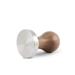 Compressore Professional Espresso Tamp - Walnut Wood -Coffee Machine Shop walnut tamper comp laydown