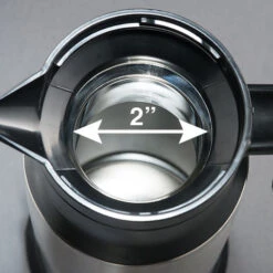 Zojirushi 1.0L Vacuum Creamer/Dairy Server - Stainless Steel -Coffee Machine Shop zojirushi sh mae10 4